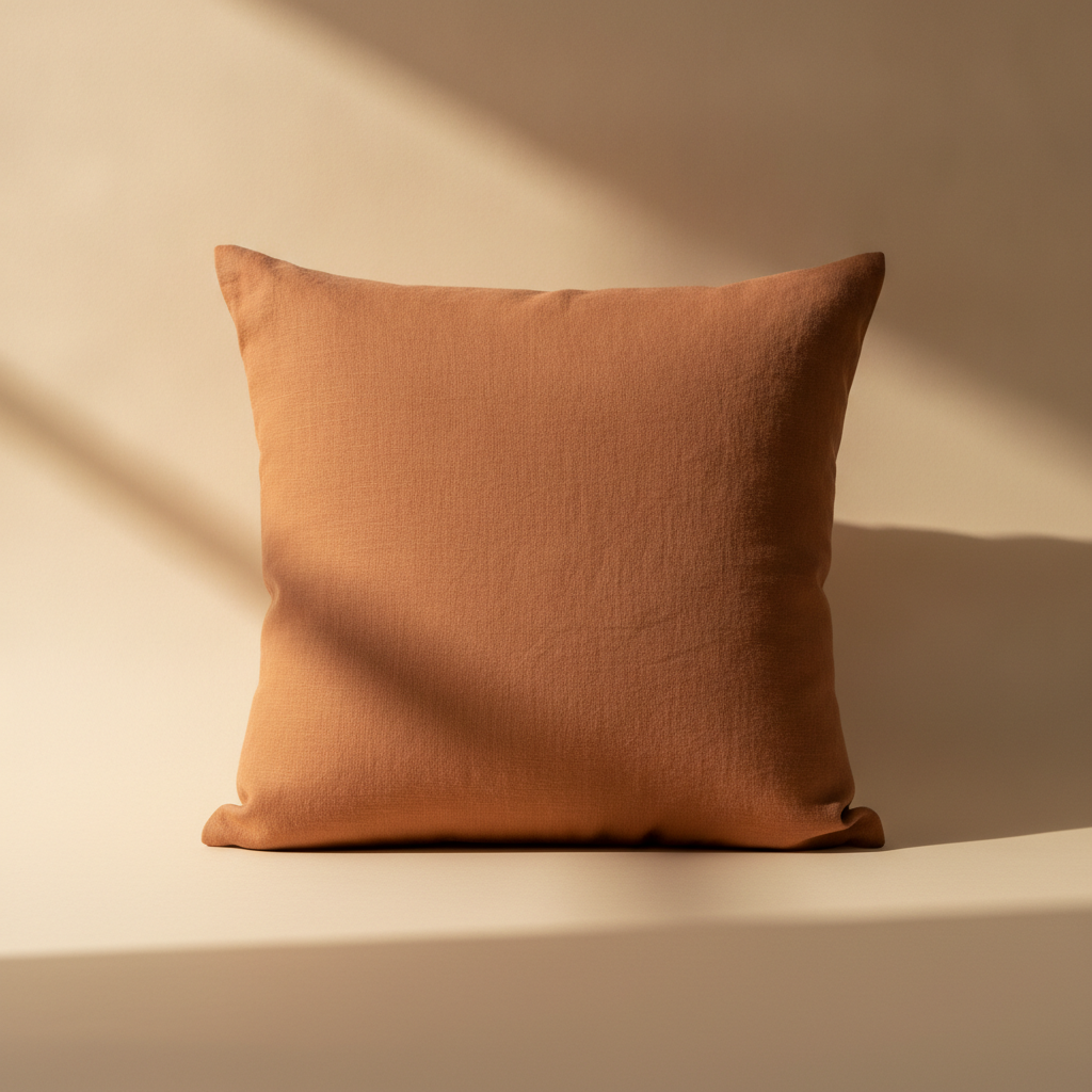 Coussin en lin lave
